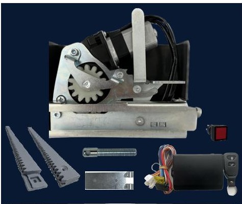 KZY-01 tek motorlu üniversal set ve bağlantı bileşenleri